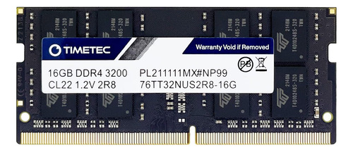 Timetec 16gb Ddr4 3200mhz (ddr4-3200) Pc4-25600 Non-ecc U...