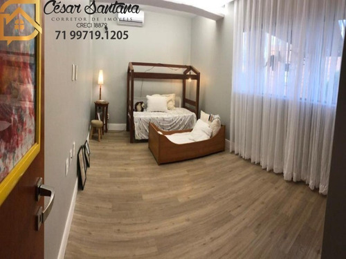 Imagem 28 de 30 de Casa Térrea 4 Suítes Em Condomínio Fechado - Lauro De Freitas - Ca01171 - 70544717