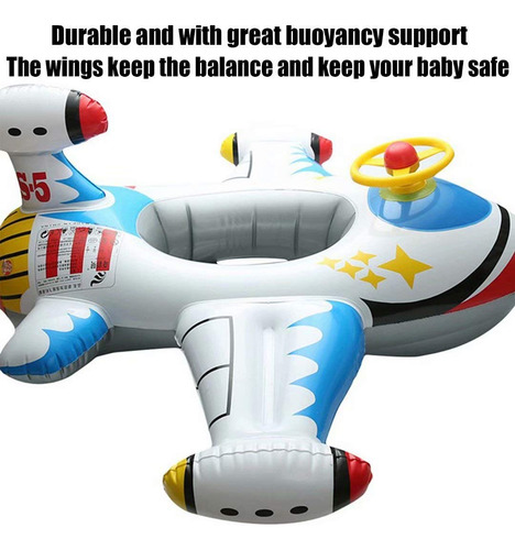 Flotador Inflable Para Bebé Diversión Acuática Segura Para N