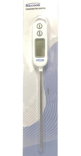 Imagen 3 de 4 de Termometro Digital Cocina Lcd Pinchacarne Liquido Pettish
