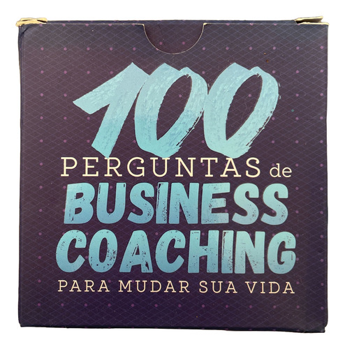2 Box De Cartas - 100 Perguntas De Coaching - Febracis (Usado)