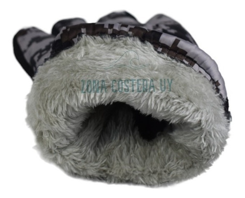 Guantes Camuflado Largo Moto Impermeables Termico Invierno