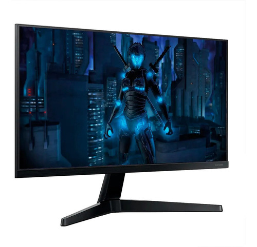 Monitor Gamer Samsung 22 Fhd, 75hz, Hdmi, Vga, Freesync, T3 Cor Dark blue gray 100V/240V