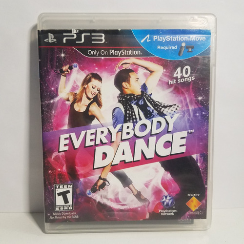 Juego Ps3 Everybody Dance - Para Ps Move - Fisico