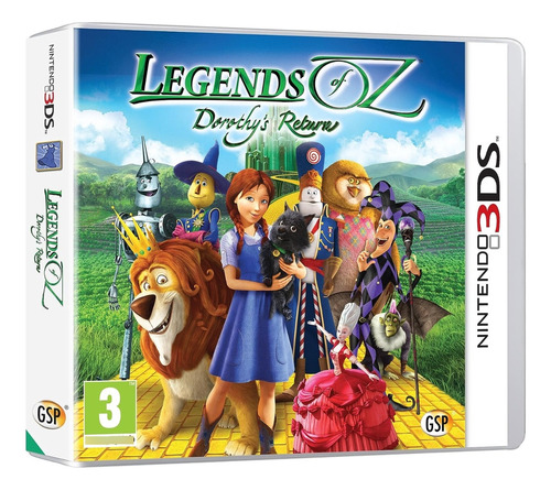 Juego Legends Of Oz Original Nintendo 3ds Garantía De X Vida
