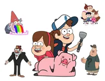 Comprar Kit Imprimible Gravity Falls Decoración Cumpleaños Candy Bar