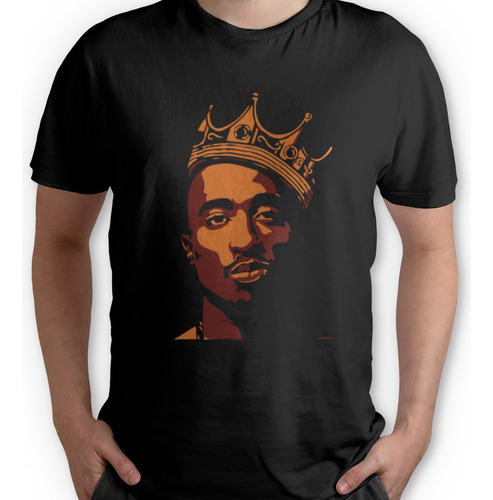 Polera Tupac Shakur 2 Pac 100% Algodón 