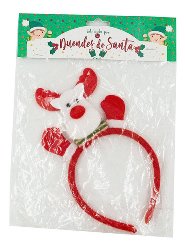 4 Diademas Personajes De Navidad Posadas Navideño Fiestas