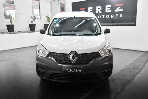 Imagen 3 de 13 de Renault Kangoo Express 1.6 Confort Gnc 2018 Blanco Impecable