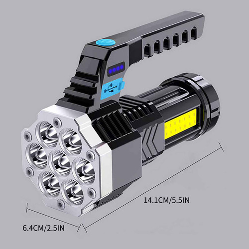Linterna Usb Z Outdoor De 7 Led Highpower High Patrol Str 60