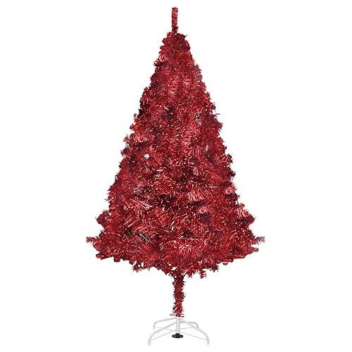 Árbol De Navidad De Tinsel De 6 Pies Decoración Del H...