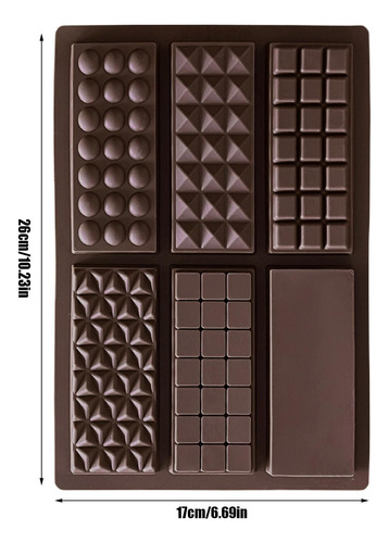 Chocolate Candy Molds Silicone Protein And Energy Bar Molds