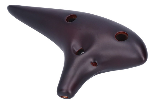Flauta Clásica De Concha De Dolomita De Ocarina Alto De 12 H