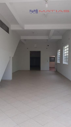 Salão Para Alugar, 182 M² Por R$ 3.200,00/mês - Vila Formosa - São Paulo/sp - Sl0076