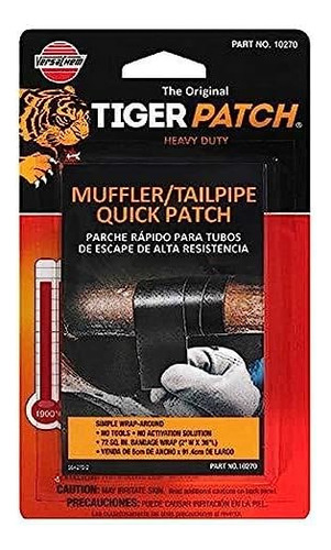 Parche Silenciador Y Tubo De Escape Tiger Patch, 2 PuLG...