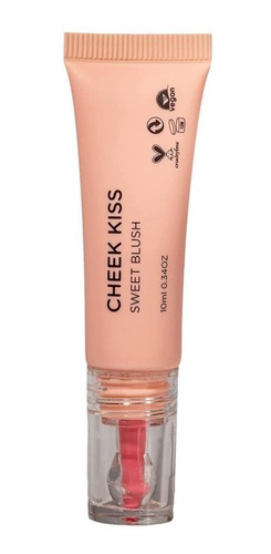 Cheek Kiss Cloud Paint Natural Blush Liquido Rosa Petal 10ml