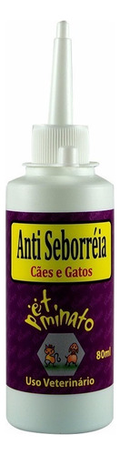 Loçao Anti Seborreia Cachorro Petminato Gato 80ml