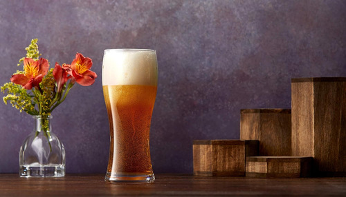 Joyjolt Callen 15.5oz Beer Glasses Conjunto De 4 Copos De...