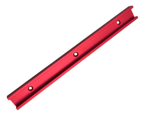 Riel En T Para Carpintería, Riel De Para 40 Cm X 3 Cm Rojo