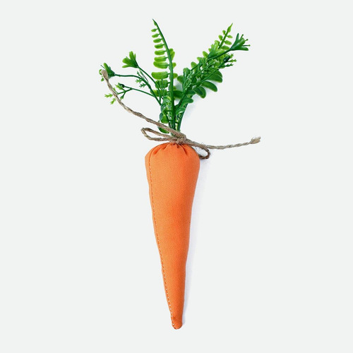 3 Piezas De Decoraciones De Zanahorias De Pascua, Naranja