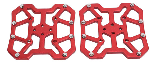 Adaptador De Pedal Red Red Bike Con Cierre Automático, Plata