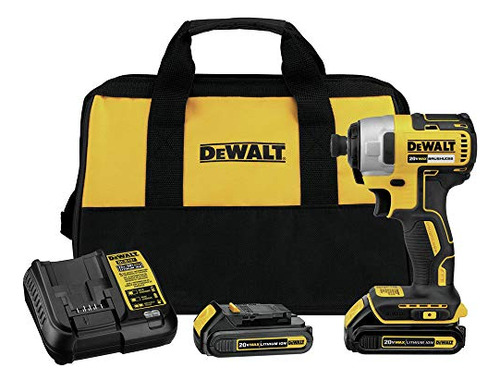 Dewalt Dcf787c2 20v Max Kit De Destornillador De Impacto Ina