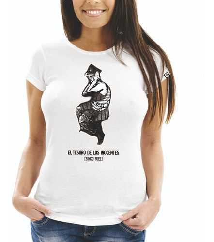 Remeras Mujer Indio Solari Tesoro Inocentes 1 Digital Stamp