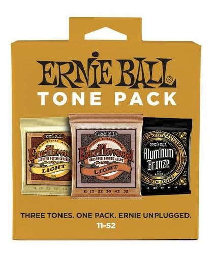 Encordado Ernie Ball Pack Acustic 011 Eb-3314