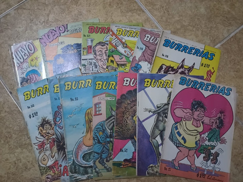 Burrerías Comics Editormex Tamaño Grande Varios Números