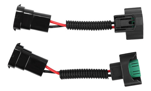 2pcs H11 Lâmpada Base Adaptador Tomada Tomada Feminino Fio
