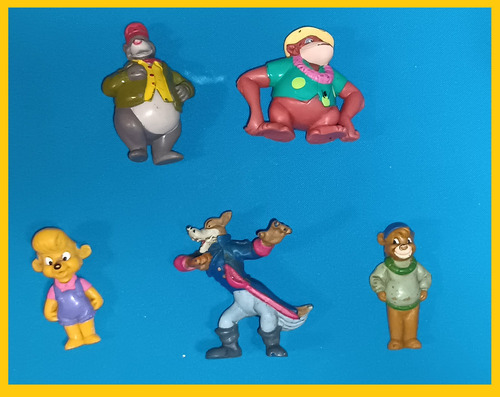 Los Aventureros Del Aire Sonrics Set 5 Figuras Originales (Usado)