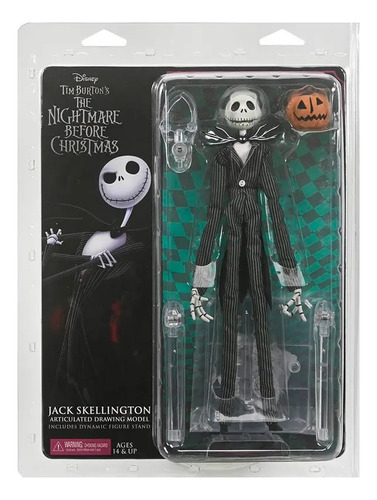 Figura Jack Skellington - El Extraño Mundo De Jack Neca