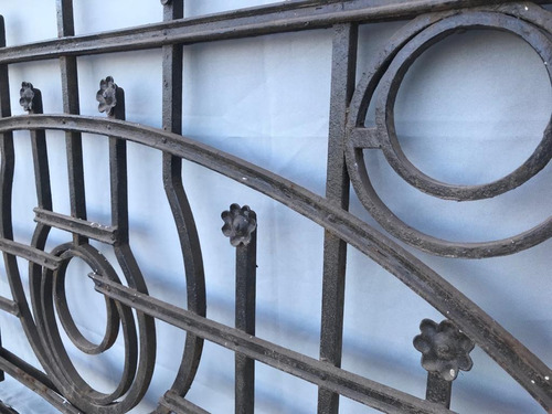 Par Balcones Antiguos Hierro Art Deco , 1.22m. Art. 4842 (Usado)