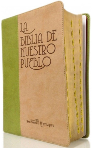 Biblia De Nuestro Pueblo Piel Dos Tonos - Alonso Schokel,...