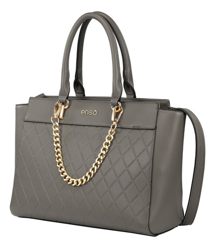 Bolsa Tote Enso Mujer Eb244211ttgr Gris