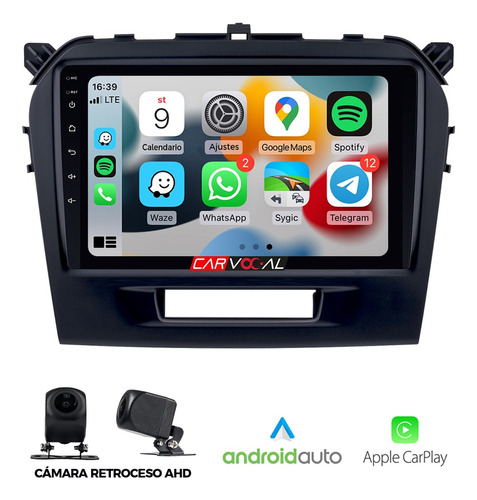 Autoradio Android Suzuki New Vitara 2015-2022+camara Gratis 