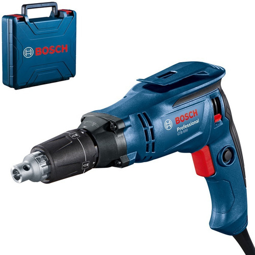 Atornillador Drywall Bosch Gtb 650 1/4 650w Color Azul 220V