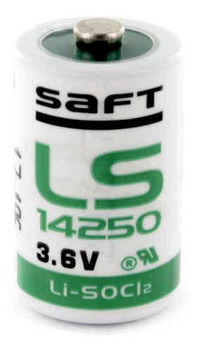 Bateria Ls14250 Lithium Saft 3,6v 1200mah Li-socl2 Francesa