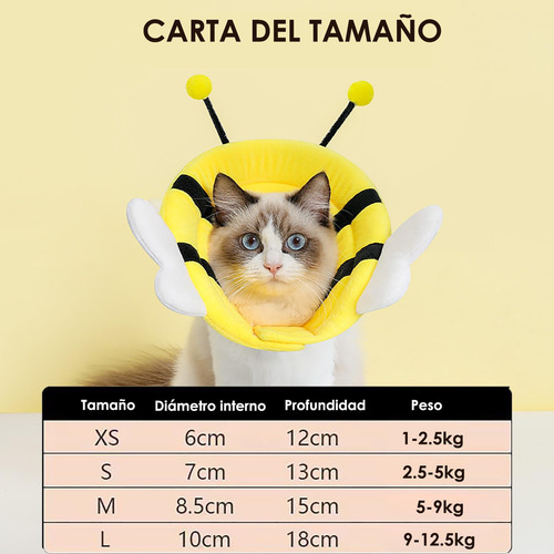 Collar De Recuperación Para Gatos, Collar Isabelino Para Per