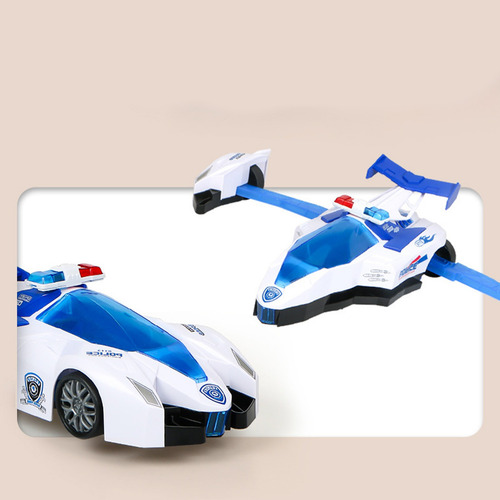 Un Coche De Juguete Transformable: Iluminación, Música, Univ