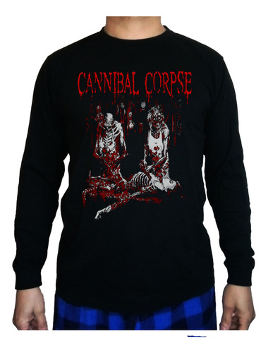 Cannibal Corpse Manga Larga (serigrafia)