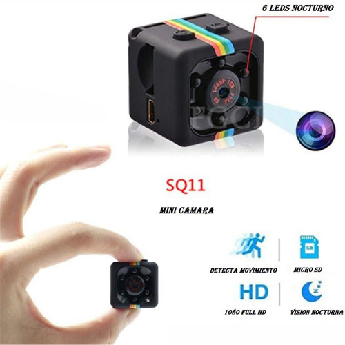 Mini Videocámara - Sq11 Hd 1080 P