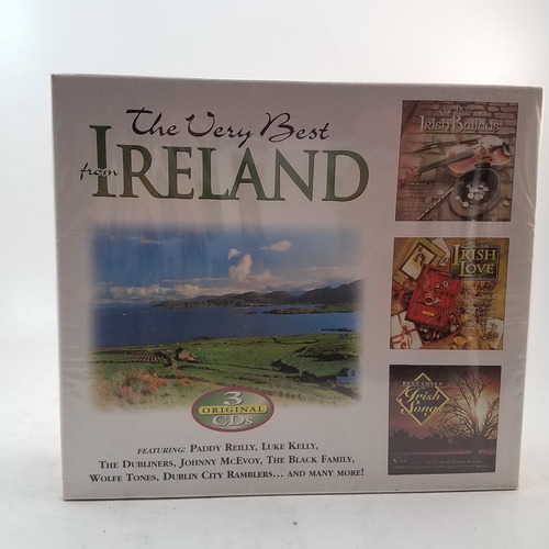 The Very Best From Ireland - Cd Triple Sellado - Irish Music
