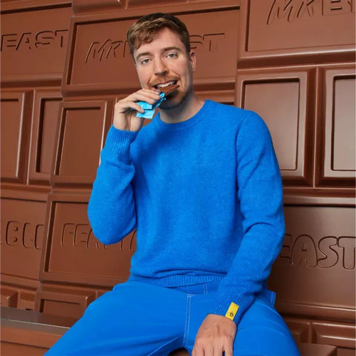 Chocolate C/leche Y Crema Cacahuate Feastables Mr Beast 60 G