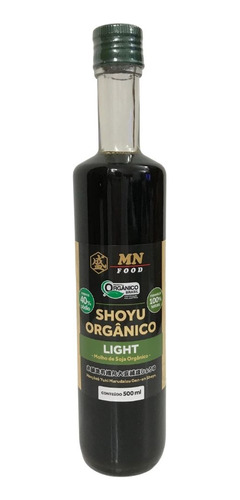 Molho Soja Shoyu Orgânico Light 500ml Mn  - T. Foods