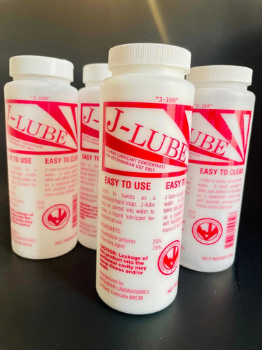 J-lube Polvo Lubricante Dilatador, Con 180g Rinde 12l Sabor N/a