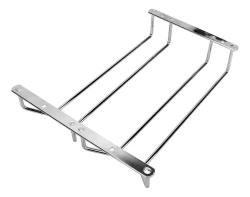 Soporte Colgador Copas Metal Cromado Bar Premium Hogarútil