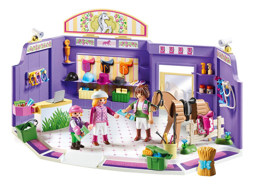 Playmobil Horse Tack Shop Multicolor