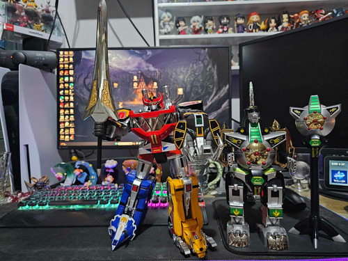 Soul Of Chogokin Megazord Y Dragonzord Power Rangers