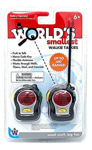 Los Walky Talkies Más Pequeños Del Mundo De F&t